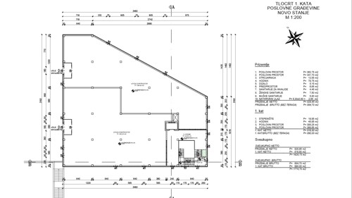 Labin, građevinsko zemljište 4600 m2 za izgradnju trgovačkog centra