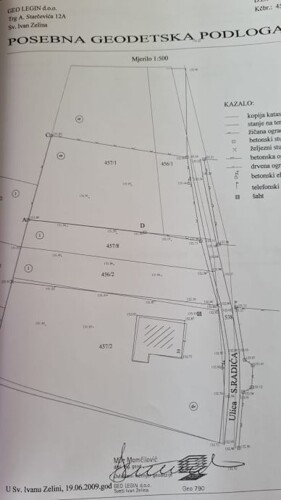 Sveti Ivan Zelina, Blaževdol, dvije građevinske parcele, ukupno 882 m2