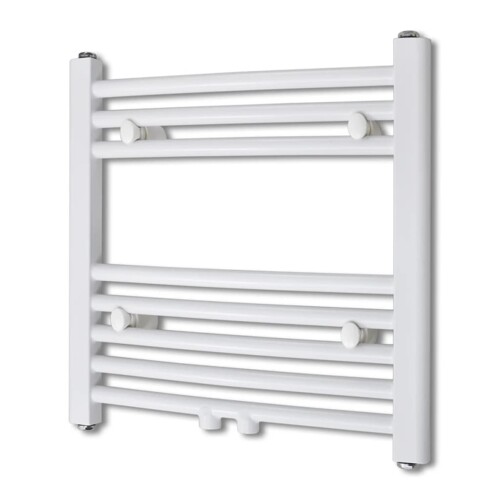 vidaXL Kupaonski Radijator za Centralno grijanje Zaobljenih cijevi 480 x 480 ...