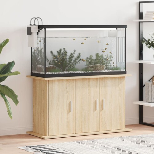 vidaXL Stalak za akvarij boja hrasta 101x41x58 cm konstruirano drvo