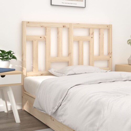 vidaXL Uzglavlje za krevet 125,5 x 4 x 100 cm od masivne borovine