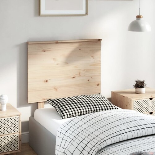 vidaXL Uzglavlje za krevet 79 x 6 x 82,5 cm od masivne borovine