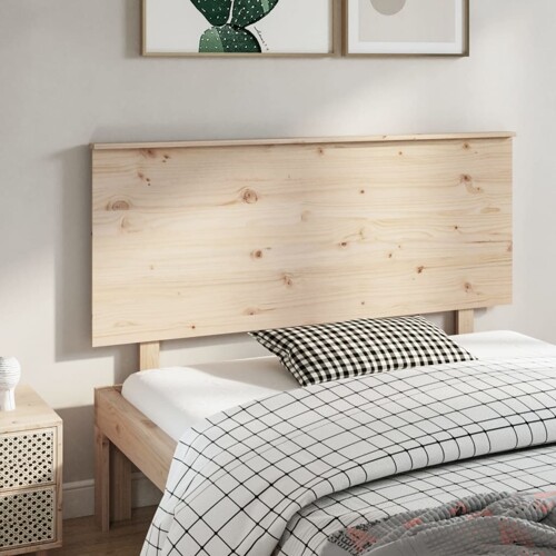 vidaXL Uzglavlje za krevet 144 x 6 x 82,5 cm od masivne borovine