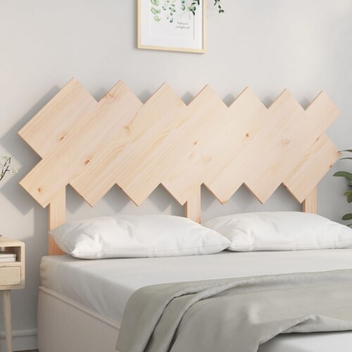 vidaXL Uzglavlje za krevet 141x3x80,5 cm od masivne borovine