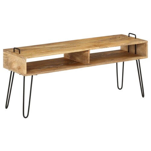 vidaXL TV stalak od masivnog drva manga 110 x 35 x 45 cm
