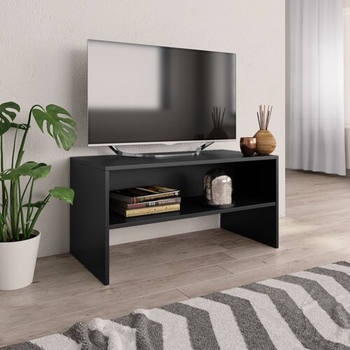 vidaXL TV ormarić crni 80 x 40 x 40 cm konstruirano drvo