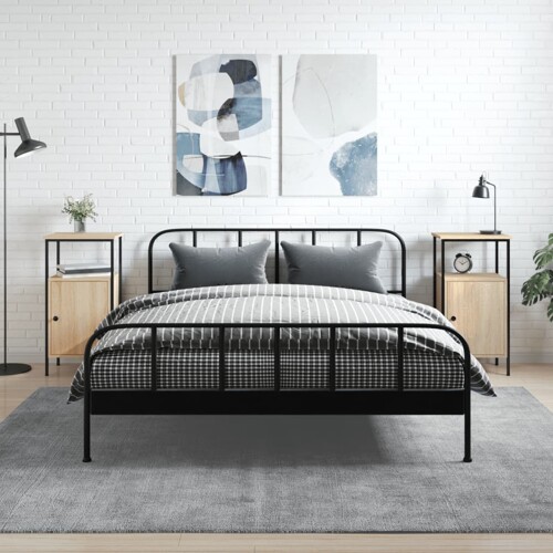 vidaXL Noćni ormarići 2 kom boja hrasta 41x31x80 cm konstruirano drvo