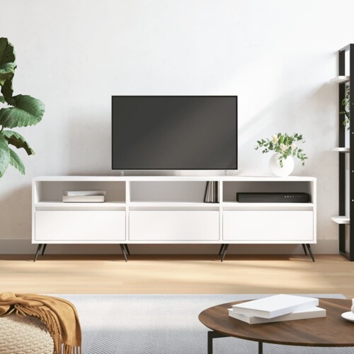 vidaXL TV ormarić bijeli 150x30x44,5 cm od konstruiranog drva