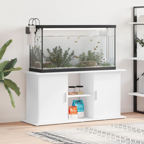 vidaXL Stalak za akvarij bijeli 121 x 41 x 58 cm od konstruiranog drva