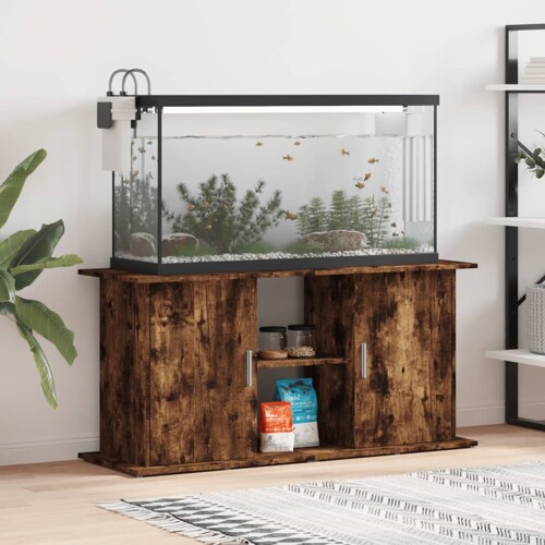 vidaXL Stalak za akvarij boja hrasta 121x41x58 cm konstruirano drvo