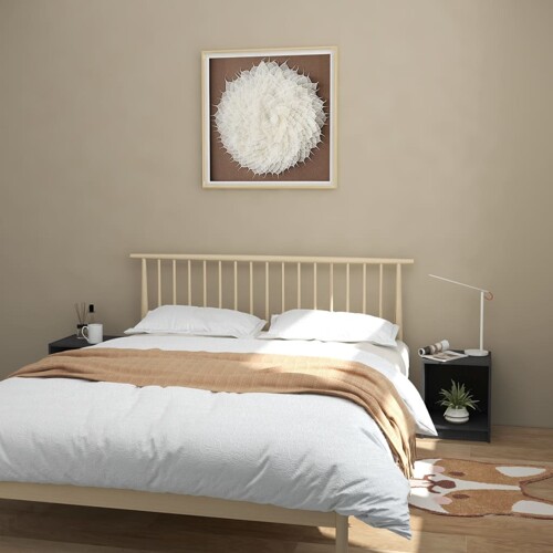 vidaXL Noćni ormarići 2 kom sivi 35,5 x 33,5 x 41,5 cm od borovine