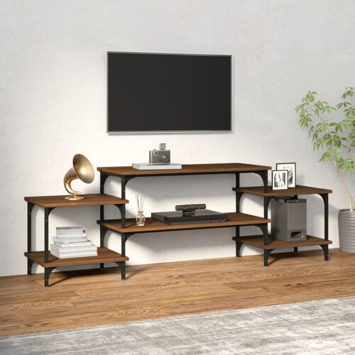 vidaXL TV ormarić boja smeđeg hrasta 157x35x52 cm konstruirano drvo