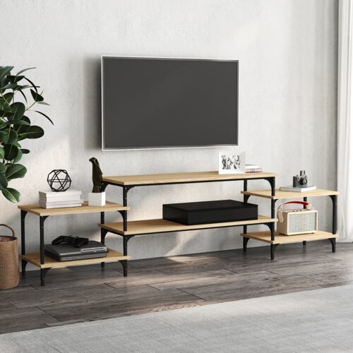 vidaXL TV ormarić boja hrasta sonome 197x35x52 cm konstruirano drvo