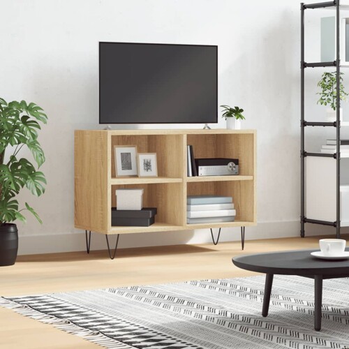 vidaXL TV ormarić boja hrasta sonome 69,5x30x50 cm konstruirano drvo