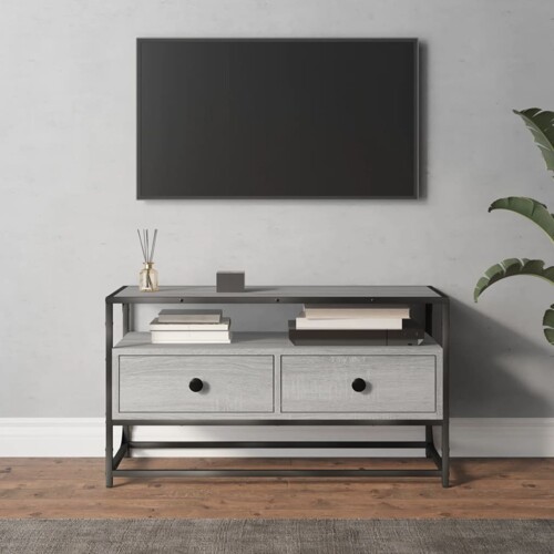 vidaXL TV ormarić boja hrasta sonome 80x35x45 cm konstruirano drvo