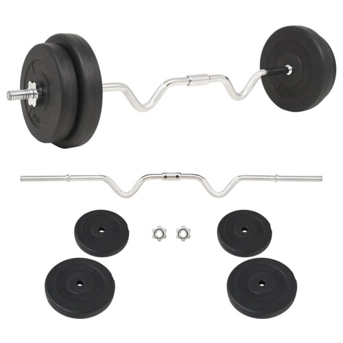 vidaXL Set utega 30 kg