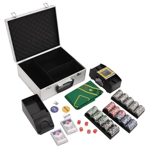 vidaXL Set žetona za poker 300 kom 11,5 g