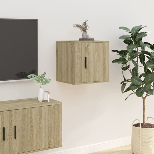 vidaXL Zidni TV ormarić boja hrasta sonome 40 x 34,5 x 40 cm