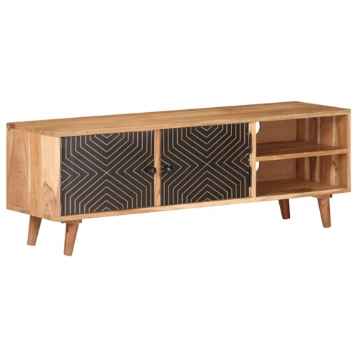 vidaXL TV ormarić 115 x 30 x 39 cm od masivnog drva bagrema