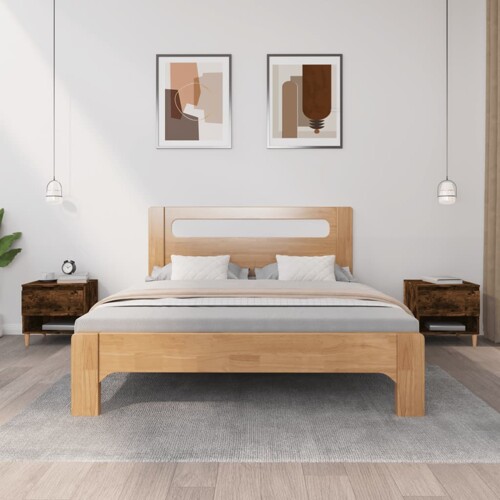vidaXL Noćni ormarići 2 kom boja hrasta 50x46x50 cm konstruirano drvo
