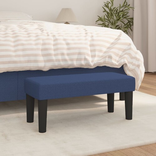 vidaXL Klupa plava 70 x 30 x 30 cm od tkanine