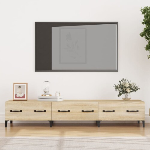 vidaXL TV ormarić hrasta sonome 150x34,5x30 cm od konstruiranog drva