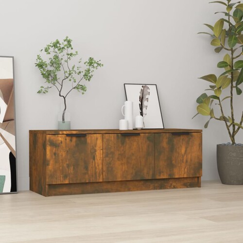 vidaXL TV ormarić boja hrasta 102 x 35 x 36,5 cm konstruirano drvo