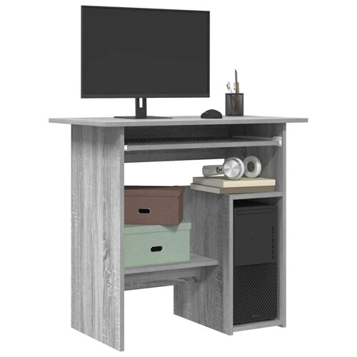 vidaXL Radni stol boja hrasta sonome 80 x 45 x 74 cm konstruirano drvo