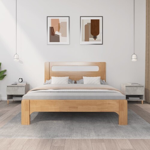 vidaXL Noćni ormarići 2 kom boja betona 50x46x50 cm konstruirano drvo