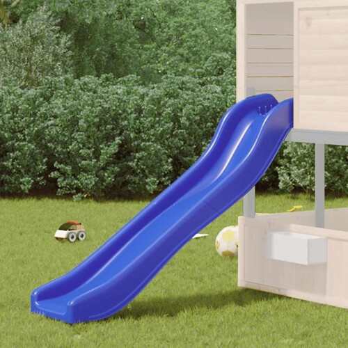 vidaXL Tobogan za igru plavi 175 x 38 x 23 cm od polipropilena