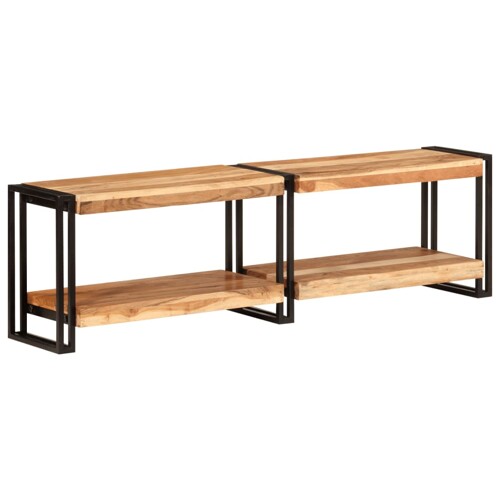 vidaXL TV ormarić 140 x 30 x 40 cm od masivnog bagremovog drva