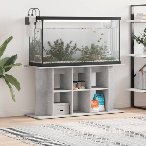 vidaXL Stalak za akvarij boja betona 120x40x60 cm konstruirano drvo