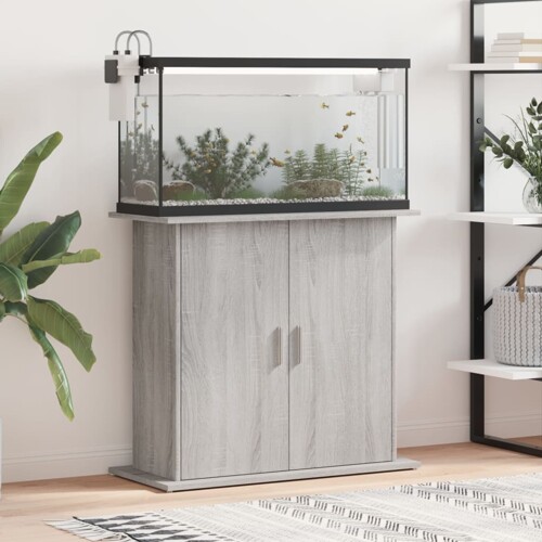 vidaXL Stalak za akvarij boja hrasta 81 x 36 x 73 cm konstruirano drvo