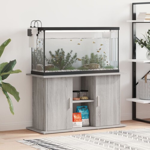 vidaXL Stalak za akvarij boja hrasta 101x41x58 cm konstruirano drvo