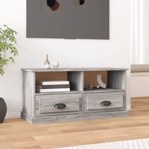 vidaXL TV ormarić boja hrasta sonome 93x35,5x45 cm konstruirano drvo