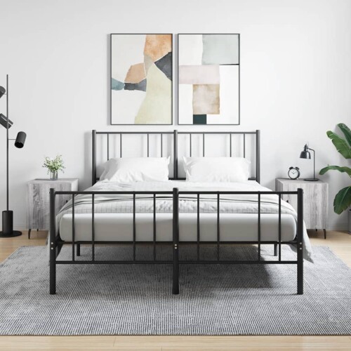 vidaXL Noćni ormarići 2 kom boja hrasta 40x40x50 cm konstruirano drvo
