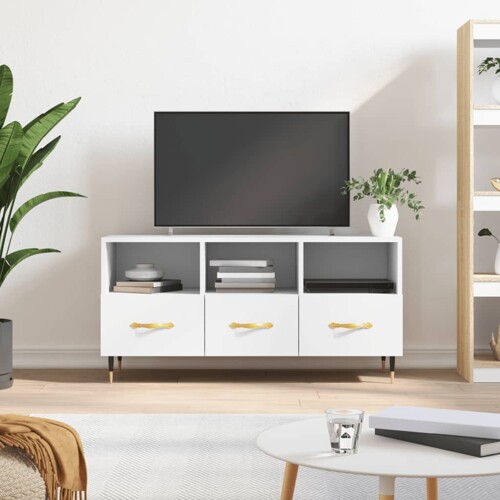 vidaXL TV ormarić bijeli 102 x 36 x 50 cm od konstruiranog drva