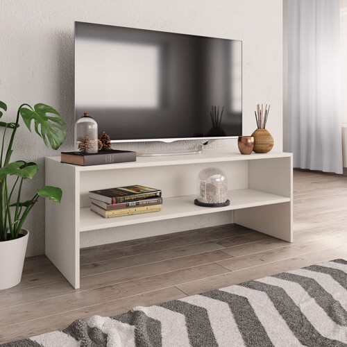 vidaXL TV ormarić bijeli 100 x 40 x 40 cm konstruirano drvo
