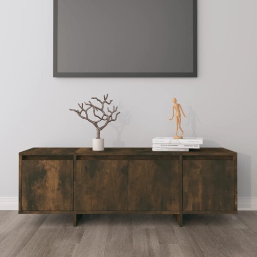 vidaXL TV ormarić boja dimljenog hrasta 120x30x40,5 konstruirano drvo