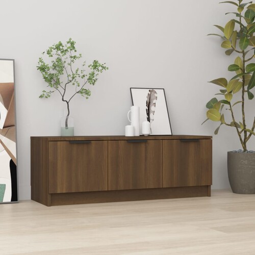 vidaXL TV ormarić Smeđi hrast 102 x 35 x 36,5 cm konstruirano drvo