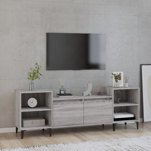 vidaXL TV ormarić boja hrasta sonome 160x35x55 cm konstruirano drvo