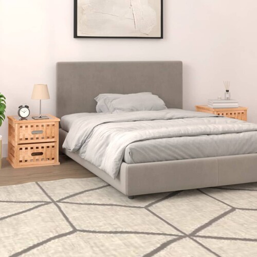 vidaXL Noćni ormarići 2 kom 34 x 34 x 34 cm od masivnog drva oraha