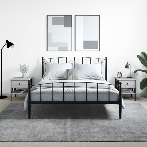 vidaXL Noćni ormarići 2 kom boja hrasta 40x42x45 cm konstruirano drvo