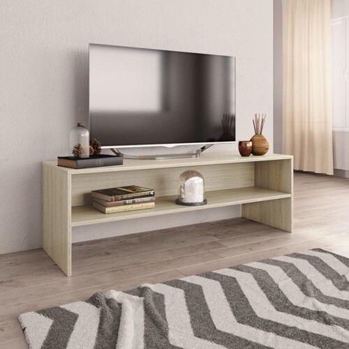 vidaXL TV ormarić boja hrasta sonome 120x40x40 cm konstruirano drvo