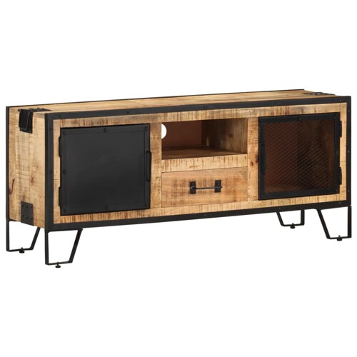 vidaXL TV ormarić 110 x 31 x 46 cm od grubog drva manga