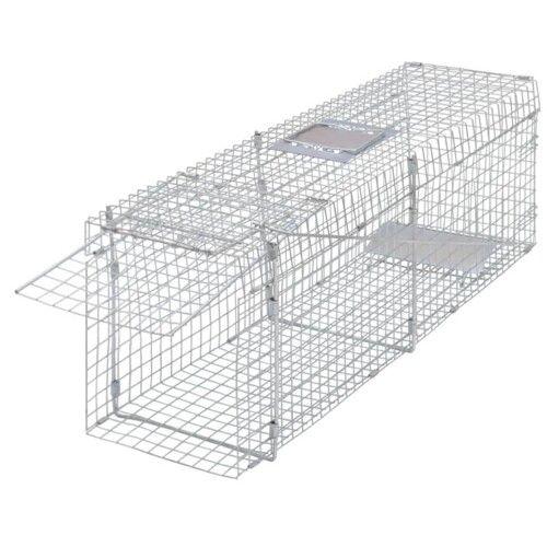 vidaXL Pocinčana zamka 100 cm