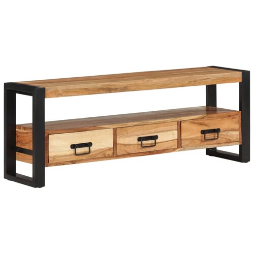 vidaXL TV ormarić 120 x 30 x 45 cm od masivnog bagremovog drva