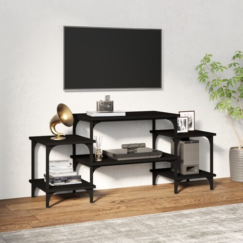 vidaXL TV ormarić crni 117 x 35 x 52 cm od konstruiranog drva