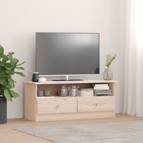 vidaXL TV ormarić s ladicama ALTA 100 x 35 x 41 cm od masivne borovine