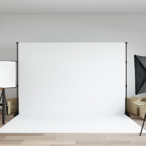 vidaXL Stalak za pozadinu crni 305 x 243 cm čelični